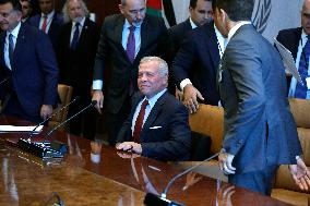 The UN Secretary-General Meets His Majesty King Abdullah II Ibn Al Hussein, Hashemite Kingdom Of Jordan