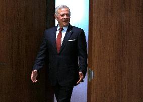 The UN Secretary-General Meets His Majesty King Abdullah II Ibn Al Hussein, Hashemite Kingdom Of Jordan