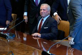 The UN Secretary-General Meets His Majesty King Abdullah II Ibn Al Hussein, Hashemite Kingdom Of Jordan