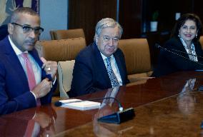 The UN Secretary-General Meets His Majesty King Abdullah II Ibn Al Hussein, Hashemite Kingdom Of Jordan