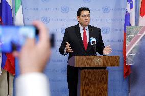 NY: Israeli Ambassador Danny Damon, Press Conference  On Death Of Top Hezbollah Commander