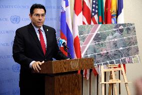 NY: Israeli Ambassador Danny Damon, Press Conference  On Death Of Top Hezbollah Commander