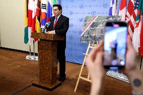 NY: Israeli Ambassador Danny Damon, Press Conference  On Death Of Top Hezbollah Commander