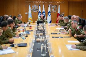 IDF Headquarters Meeting - Tel Aviv