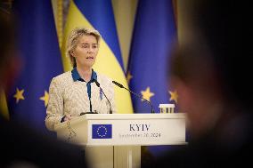 Von Der Leyen Announces 35 Bln Euro Loan - Kyiv