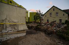 Flood Aftermath In Stronie Slaskie, Southwestern Poland.