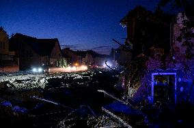 Flood Aftermath In Stronie Slaskie, Southwestern Poland.