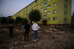 Flood Aftermath In Stronie Slaskie, Southwestern Poland.