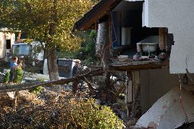 Flood Aftermath In Stronie Slaskie, Southwestern Poland.