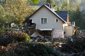 Flood Aftermath In Stronie Slaskie, Southwestern Poland.