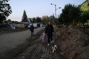 Flood Aftermath In Stronie Slaskie, Southwestern Poland.