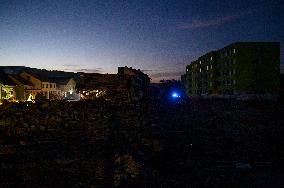 Flood Aftermath In Stronie Slaskie, Southwestern Poland.