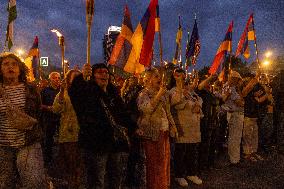 Ceasefire First Anniversary Protest - Yerevan