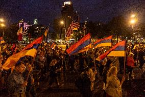 Ceasefire First Anniversary Protest - Yerevan