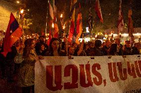 Ceasefire First Anniversary Protest - Yerevan