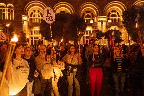 Ceasefire First Anniversary Protest - Yerevan