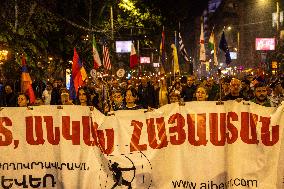 Ceasefire First Anniversary Protest - Yerevan