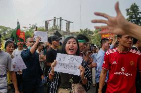 Indigenous Community Protest - Dhaka