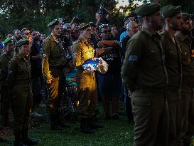 IDF Woman Funeral - Haifa