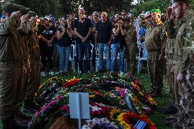 IDF Woman Funeral - Haifa