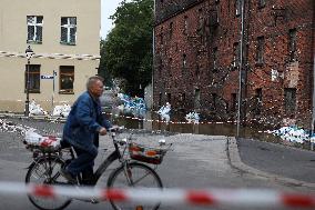 The Flooded City Of Brzeg