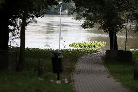 The Flooded City Of Brzeg