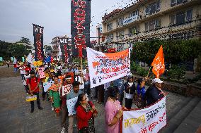 Global Week Of Action For Peace And Climate Justice Marked In Nepal