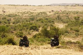 India-USA Joint Military Exercise YUDH ABHYAS-2024 in Rajasthan - India