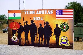 India-USA Joint Military Exercise YUDH ABHYAS-2024 in Rajasthan - India