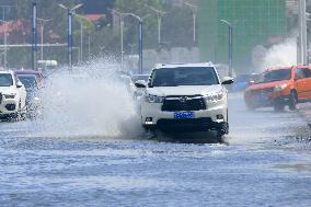 Typhoon Pulasan Hit Yantai