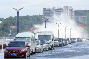 Typhoon Pulasan Hit Yantai