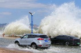 Typhoon Pulasan Hit Yantai