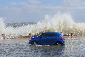 Typhoon Pulasan Hit Yantai