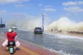 Typhoon Pulasan Hit Yantai