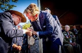 Memorial meeting on the Ginkelse Heide in Ede - Netherlands