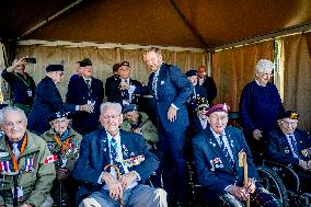 Memorial meeting on the Ginkelse Heide in Ede - Netherlands