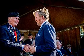 Memorial meeting on the Ginkelse Heide in Ede - Netherlands