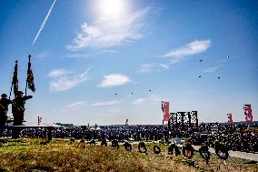 Memorial meeting on the Ginkelse Heide in Ede - Netherlands