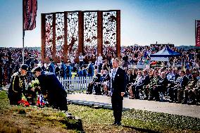 Memorial meeting on the Ginkelse Heide in Ede - Netherlands