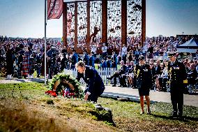 Memorial meeting on the Ginkelse Heide in Ede - Netherlands