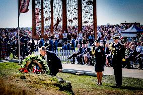 Memorial meeting on the Ginkelse Heide in Ede - Netherlands