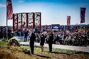 Memorial meeting on the Ginkelse Heide in Ede - Netherlands