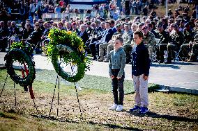 Memorial meeting on the Ginkelse Heide in Ede - Netherlands