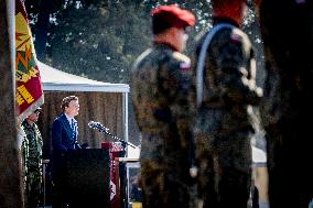 Memorial meeting on the Ginkelse Heide in Ede - Netherlands