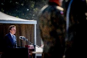 Memorial meeting on the Ginkelse Heide in Ede - Netherlands