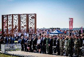 Memorial meeting on the Ginkelse Heide in Ede - Netherlands