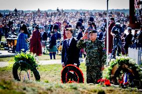 Memorial meeting on the Ginkelse Heide in Ede - Netherlands