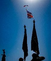 Memorial meeting on the Ginkelse Heide in Ede - Netherlands