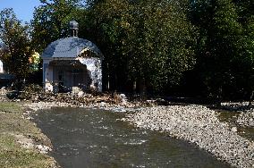 Flood Aftermath In Stronie Slaskie, Southwestern Poland.