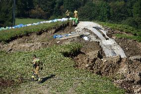 Flood Aftermath In Stronie Slaskie, Southwestern Poland.